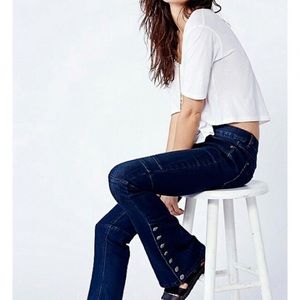 Free People Skyler Bell Bottom/Flare Jeans
